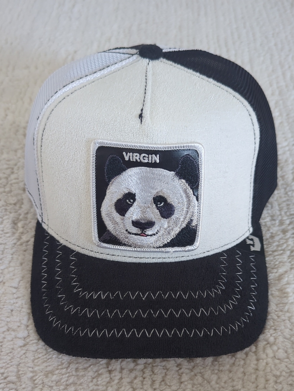 Goorin Bros Virgin Panda Animal Farm Snapback Trucker Hat